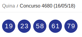 Quina/Concurso 4680 (16/05/18)
