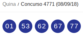 Quina/Concurso 4771 (08/09/18)