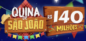Quina de São João 2019 - Quina 5002 - 24/06/2019