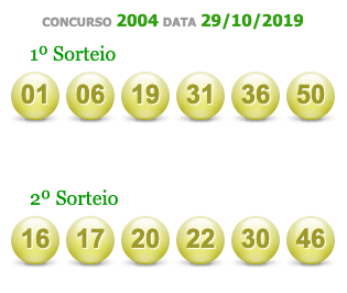 CONCURSO 2004 DATA 29/10/2019