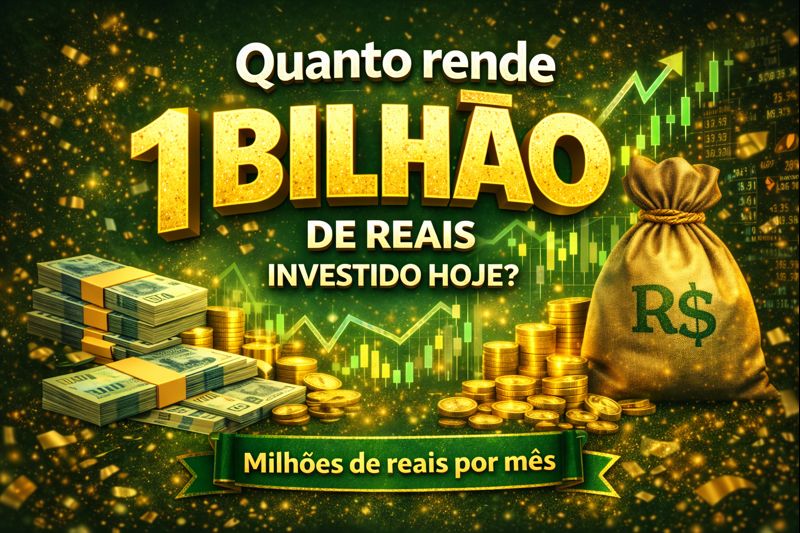 rendimentos 1 bilhao de reais