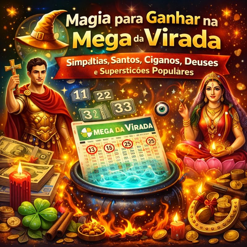 Números místicos mais sorteados na Mega da Virada